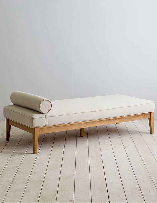 [장미맨숀] 해나 데이베드 린넨 소파베드 (베이지)