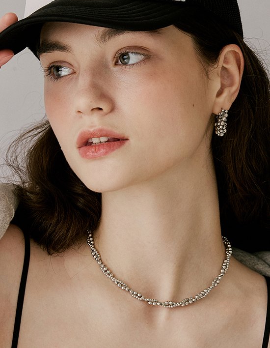 [빈티지헐리우드] 아이비 볼 목걸이