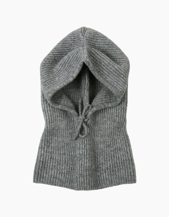 [칼린] 스타일 니트 후드 바라클라바 3컬러 (택1)