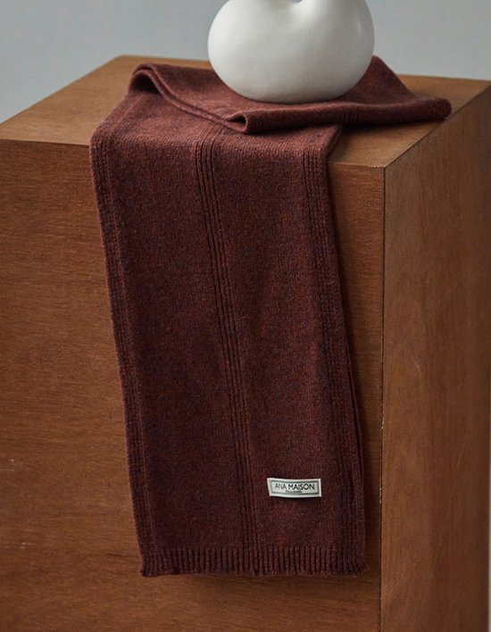 [아나메종] 브릭 프리미엄 캐시미어 데일리 머플러