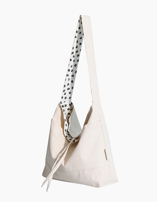 [쏘차밍] 무지 이지 양면 숄더백 - 플로랄 - 3colors