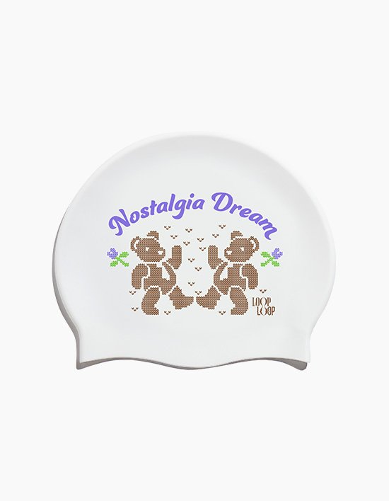 [루프루프] 윈터 베어 브라운 실리콘 수모 (One size)