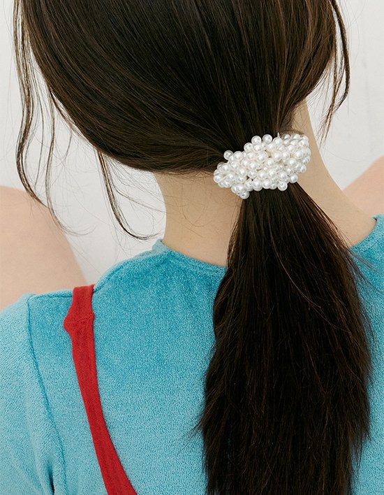 [빈티지헐리우드]미스티 진주 헤어 스트링