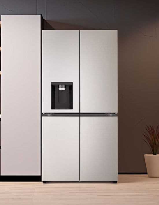 [LG전자]LG 디오스 오브제컬렉션 STEM 얼음정수 냉장고 매직스페이스 (W825SVV182S)