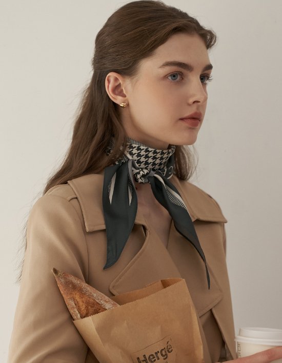 [칼린] 돌체쁘띠 실크 롱 스카프 5컬러 (택1)