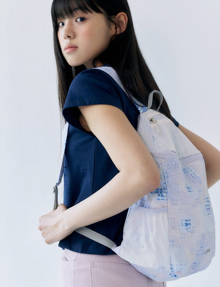 [리즘] 플로렛 백팩 - 미스티 블루 (Misty Blue)