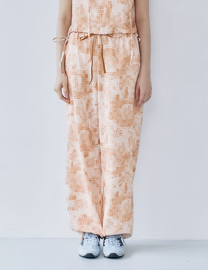 [리즘] 플로렛 올데이 밴딩 팬츠 - 브라운 (Brown)